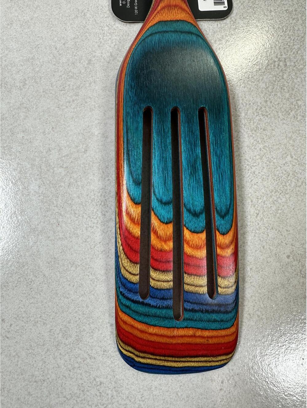 Baltique Montego Bay Spurtle Layered Birch Wood Kitchen Utensil NWT - Picture 6 of 6